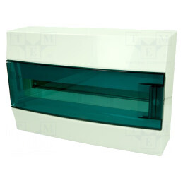 Carcasă pentru Aparatură Modulară IP41 Gri 18 Module | Electronic-mag.ro | Componente Electronice
