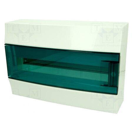 Carcasă pentru Aparatură Modulară IP41 Gri 18 Module | Electronic-mag.ro | Componente Electronice