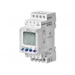 Întrerupător temporizat 230VAC pentru șină DIN IP20 | Electronic-mag.ro | Componente Electronice