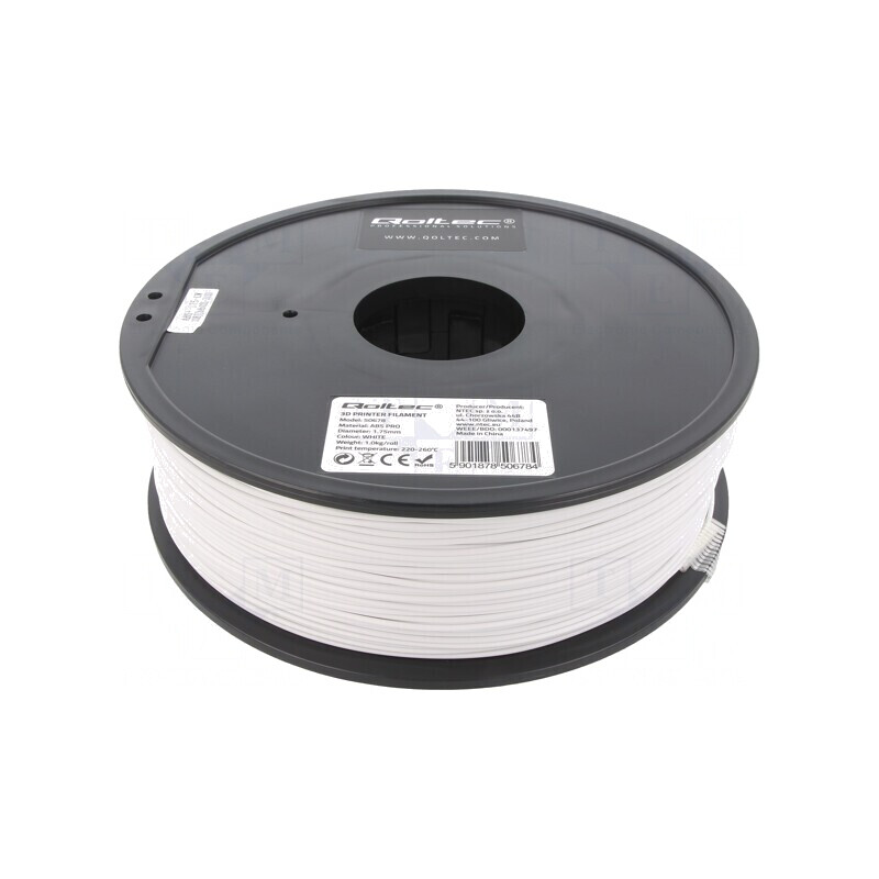 Filament ABS PRO 1,75mm Alb Rece 1kg | Electronic-mag.ro | Componente Electronice Filament ABS PRO 1,75mm Alb Rece 1kg | Electronic-mag.ro | Componente Electronice