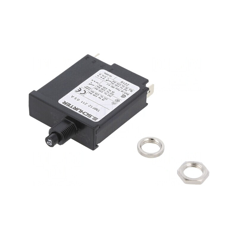 Întrerupător de supracurent 0,5A SPST IP40 | Electronic-mag.ro | Componente Electronice