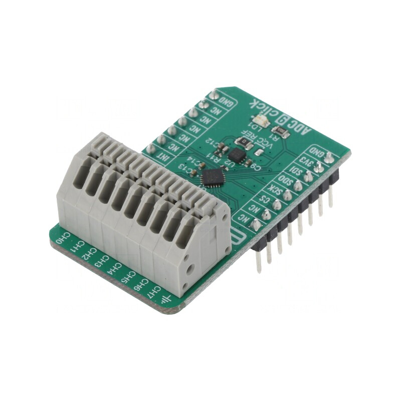 ADC 9 CLICK - Click Board Convertor A/D GPIO, SPI MCP3564 Prototip | Electronic-mag.ro | Componente Electronice