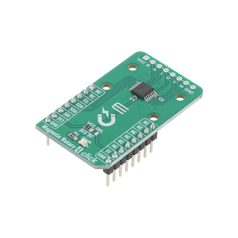 Senzor Magnetic Rotary 4 Click SPI AS5047D 3.3V/5V | Electronic-mag.ro | Componente Electronice