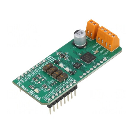 Driver Motor I2C PWM SPI DC Motor 12 Click | Electronic-mag.ro | Componente Electronice