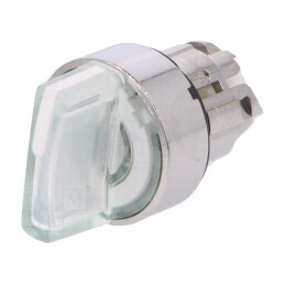 Comutator rotativ 22mm LED alb IP66 | Electronic-mag.ro | Componente Electronice