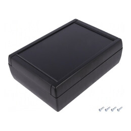 Carcasă universală neagră TEKMAR ABS 133x188x59mm | Electronic-mag.ro | Componente Electronice