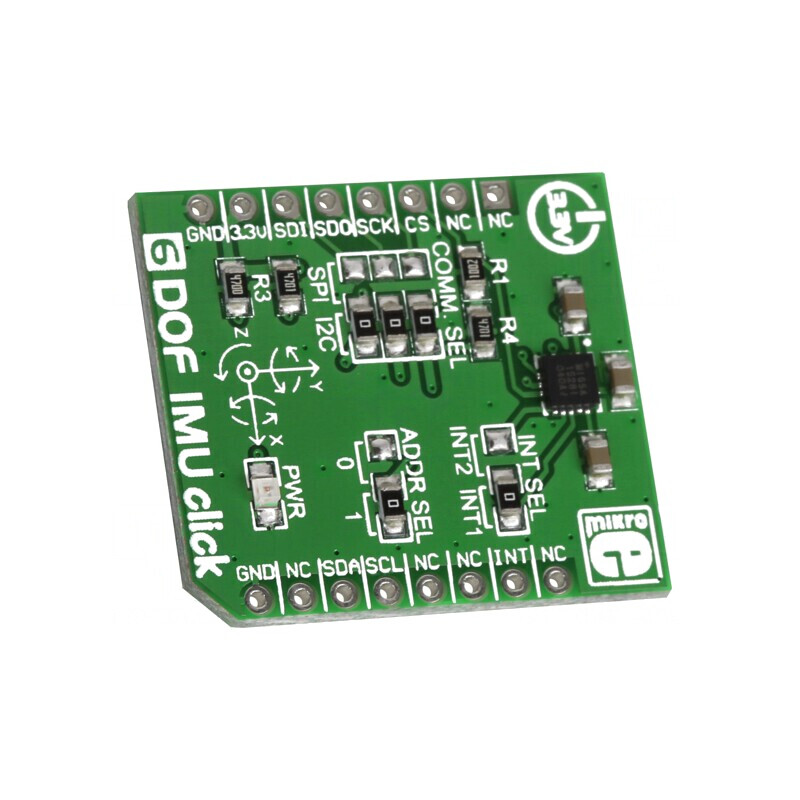 Click Board Accelerometru Giroscop 6DOF IMU 3.3V | Electronic-mag.ro | Componente Electronice