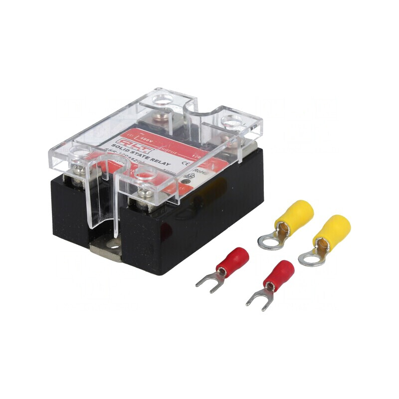 Releu Semiconductor 120A 1-Fazat 4-32VDC 44-440VAC | Electronic-mag.ro | Componente Electronice
