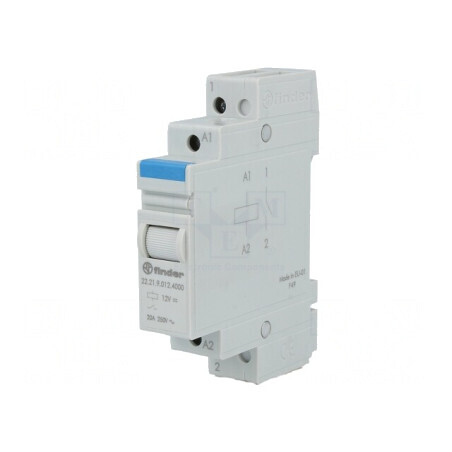 Releu monostabil NO 12VDC 20A IP20 | Electronic-mag.ro | Componente Electronice