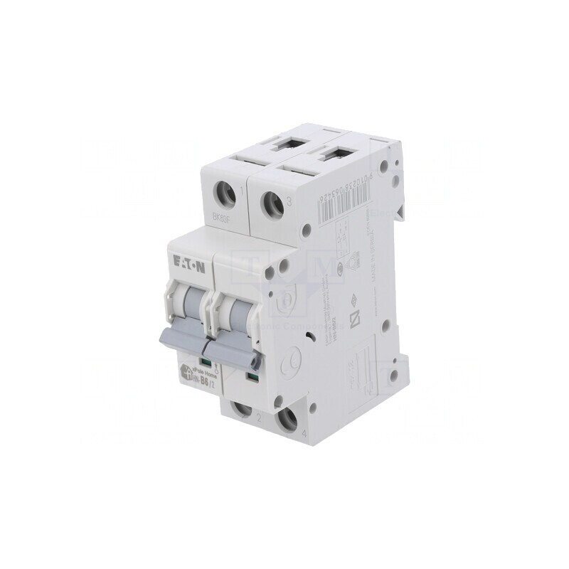 Întrerupător Supracurent 6A 2P 230/400V 6kA | Electronic-mag.ro | Componente Electronice