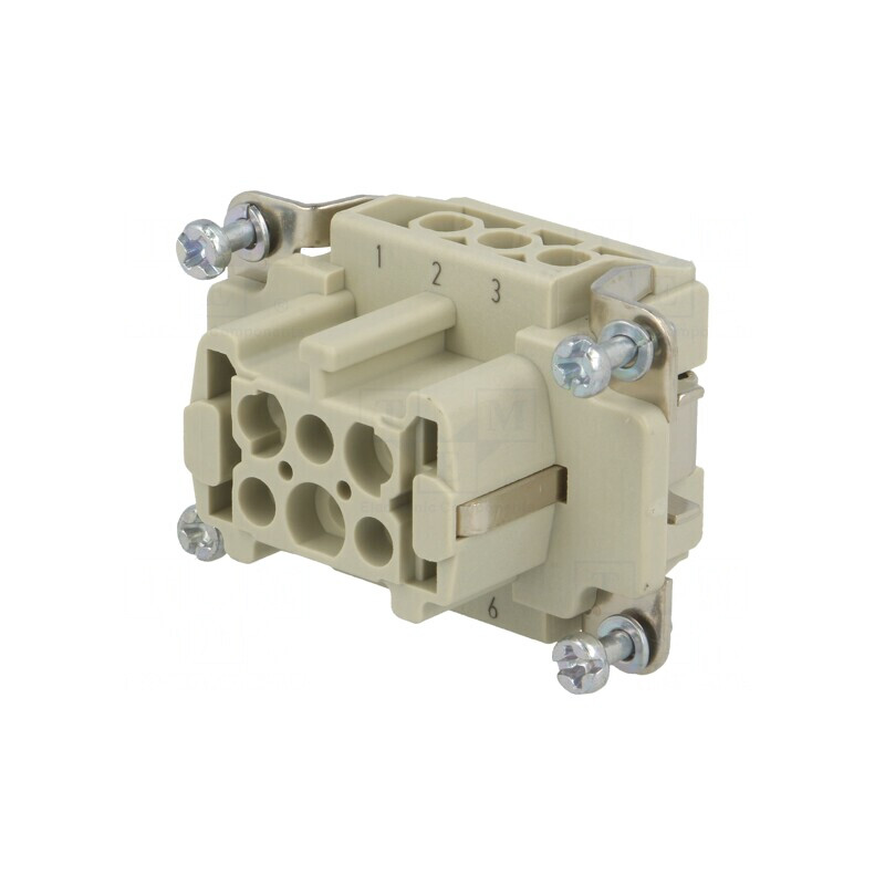 Conector inserturi de contact mamă Han Ex PIN 6 6 PE | Electronic-mag.ro | Componente Electronice Conector inserturi de contact mamă Han Ex PIN 6 6 PE | Electronic-mag.ro | Componente Electronice