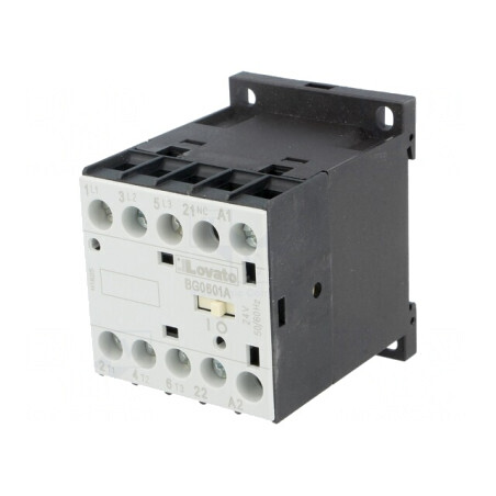 "Contactor 3P NO 24VAC 6A cu 3 Contacte NC" | Electronic-mag.ro | Componente Electronice
