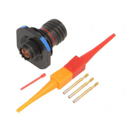 Soclu Conector Militar 9 MIL-DTL-38999 Series III | Electronic-mag.ro | Componente Electronice