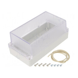 Carcasă Universală Policarbonat Ritec 85x165x70mm | Electronic-mag.ro | Componente Electronice