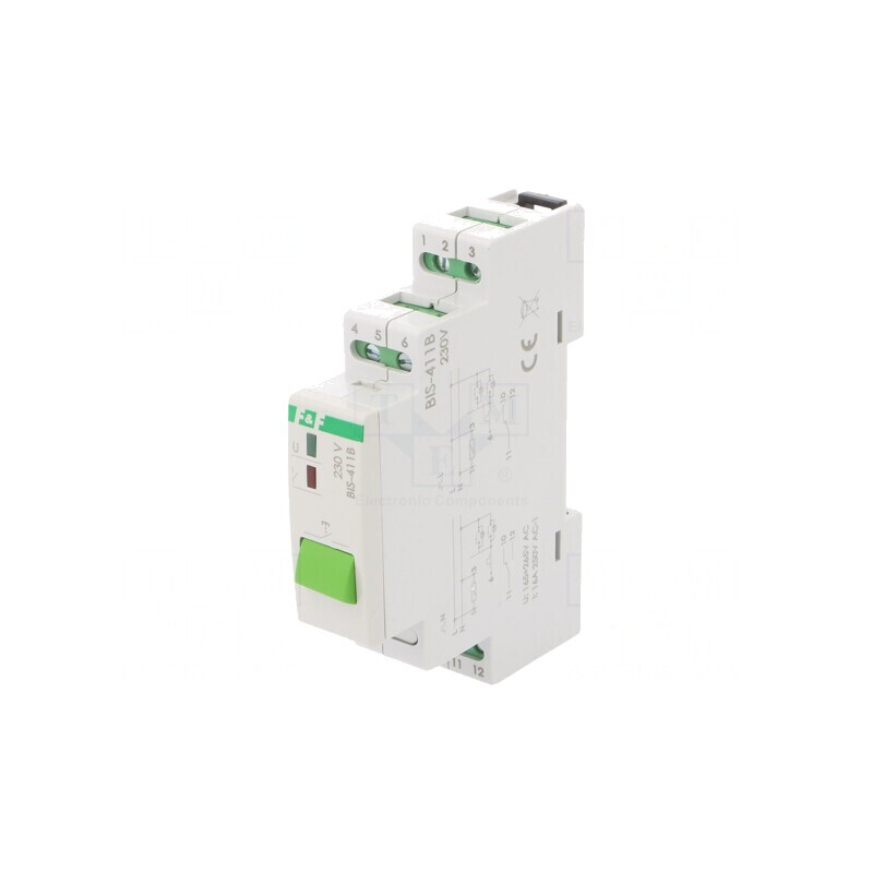 Releu Bistabil SPDT 16A IP20 BIS-411B | Electronic-mag.ro | Componente Electronice