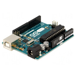 Arduino | soclu pini,ICSP,USB B,de alimentare | ATMEGA328 | ARDUINO UNO REV3