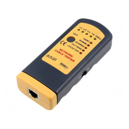 Tester Cabluri LAN cu LED-uri 0,4-200m | Electronic-mag.ro | Componente Electronice