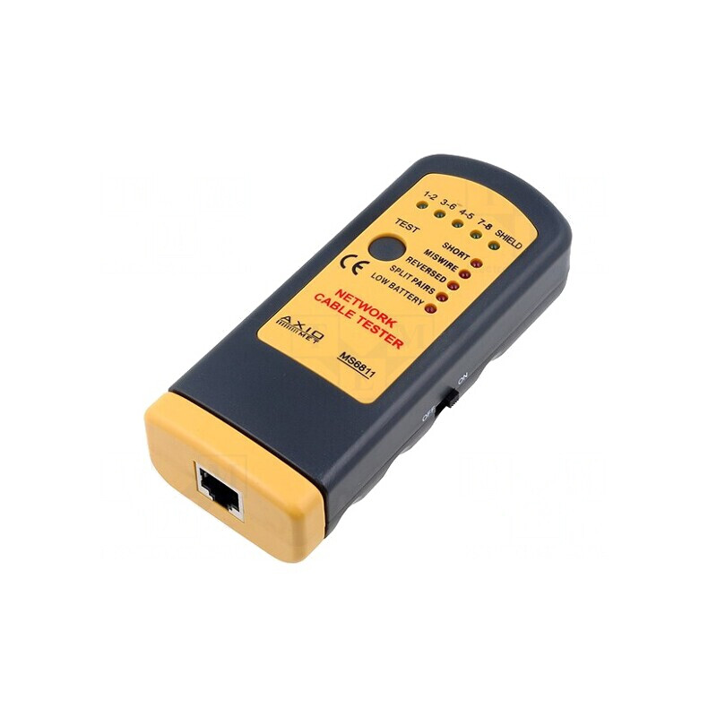 Tester Cabluri LAN cu LED-uri 0,4-200m | Electronic-mag.ro | Componente Electronice