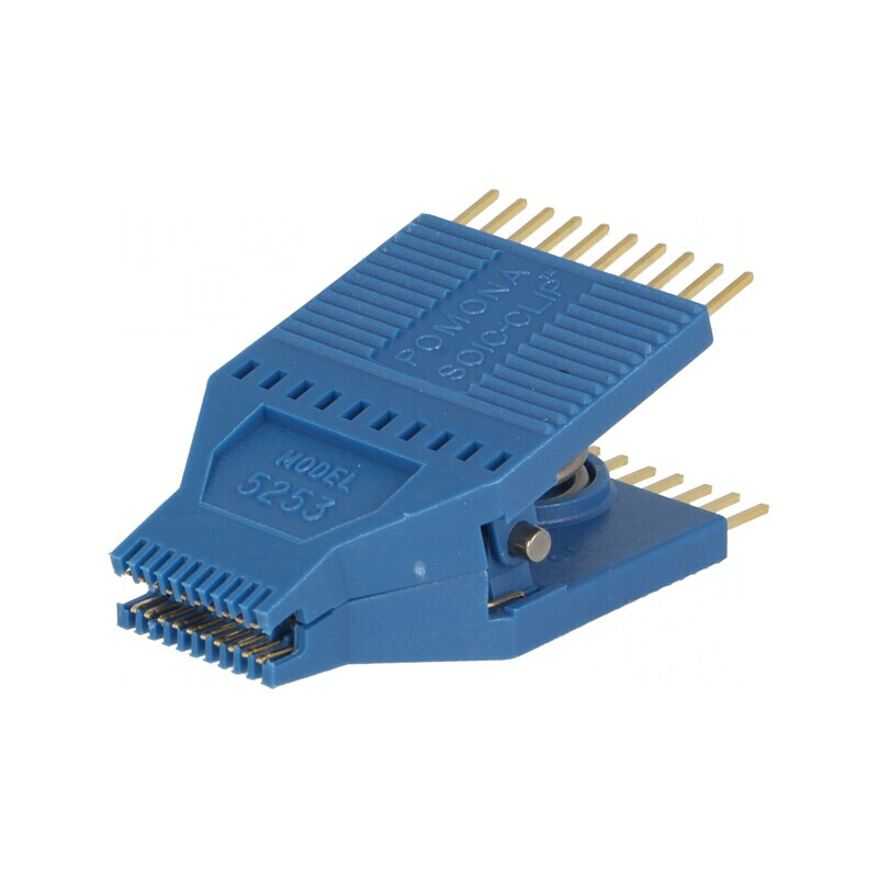 Clips de măsurare aurit albastru SO20/ SOIC20/ SOJ20 | Electronic-mag.ro | Componente Electronice Clips de măsurare aurit albastru SO20/ SOIC20/ SOJ20 | Electronic-mag.ro | Componente Electronice