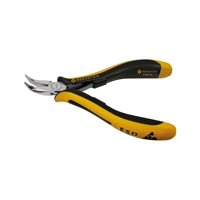 Clești Semirotunji Curbați ESD 120mm | Electronic-mag.ro | Componente Electronice