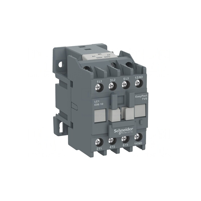 Contactor 3P NO 220VAC 9A 690V cu 3 Contacte Auxiliare NO | Electronic-mag.ro | Componente Electronice