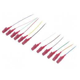 Dispozitiv fibră optică OM4 LC/UPC 2m LSZH 12buc. | Electronic-mag.ro | Componente Electronice