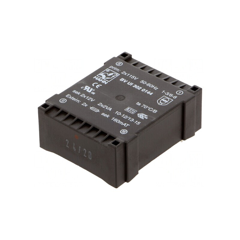Transformator încapsulat 4VA 115V 12V 166mA | Electronic-mag.ro | Componente Electronice Transformator încapsulat 4VA 115V 12V 166mA | Electronic-mag.ro | Componente Electronice
