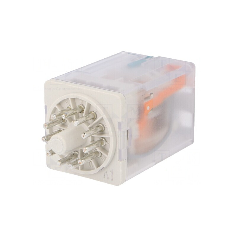 Releu Electromagnetic 3PDT 12VDC 10A | Electronic-mag.ro | Componente Electronice