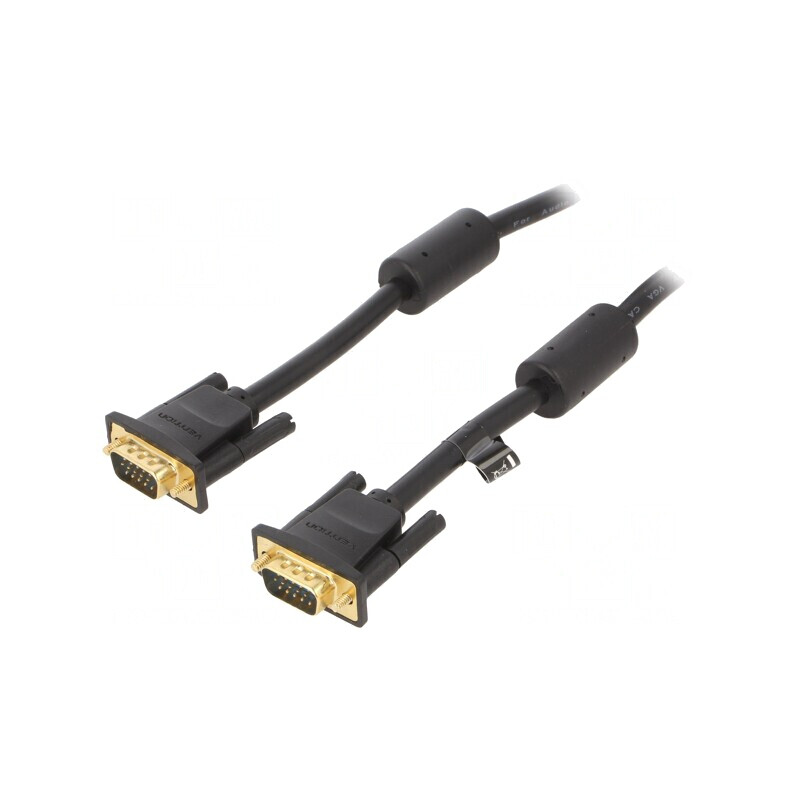 Cablu D-Sub 15pin HD Negru 25m Cupru | Electronic-mag.ro | Componente Electronice