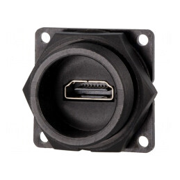 Conector HDMI Data-Con-X THT IP67/IP68 | Electronic-mag.ro | Componente Electronice