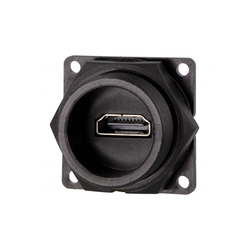 Conector HDMI Data-Con-X THT IP67/IP68 | Electronic-mag.ro | Componente Electronice Conector HDMI Data-Con-X THT IP67/IP68 | Electronic-mag.ro | Componente Electronice