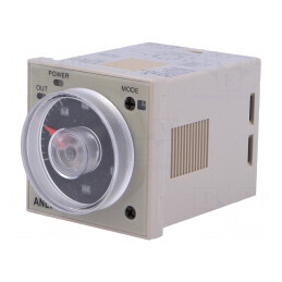 Timer 0,2s-300h DPDT 250VAC 5A 24-240VAC/DC H3C-R11 | Electronic-mag.ro | Componente Electronice