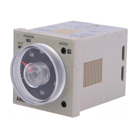 Timer 0,2s-300h DPDT 250VAC 5A 24-240VAC/DC H3C-R11 | Electronic-mag.ro | Componente Electronice