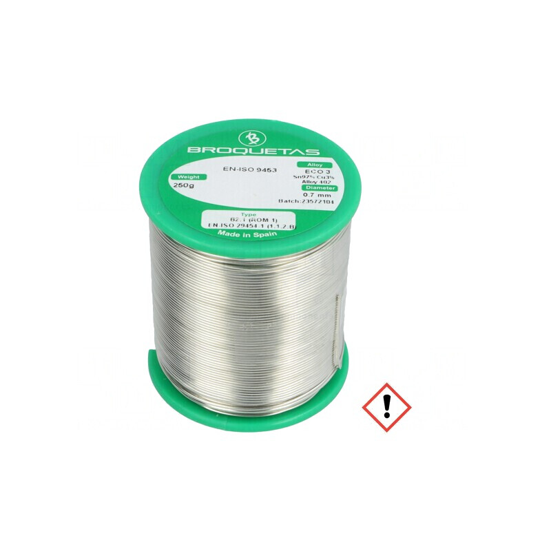 Sârmă de lipit fără plumb 0,7mm 250g | Electronic-mag.ro | Componente Electronice Sârmă de lipit fără plumb 0,7mm 250g | Electronic-mag.ro | Componente Electronice