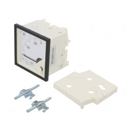 Ampermetru panou 0-500A True RMS Clasa 1.5 40-72Hz | Electronic-mag.ro | Componente Electronice