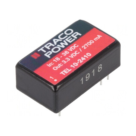 Convertor DC/DC 10W 18-36V la 3,3V 2700mA | Electronic-mag.ro | Componente Electronice
