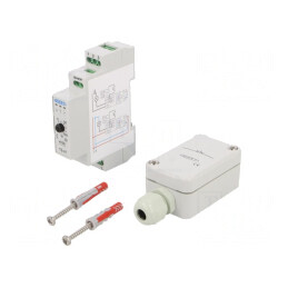 Întrerupător crepuscular șină DIN 230VAC SPDT IP20 | Electronic-mag.ro | Componente Electronice