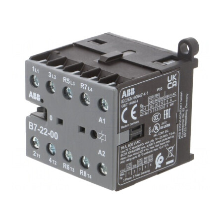 Contactor 4P 24VAC 7A Cu Șurub | Electronic-mag.ro | Componente Electronice