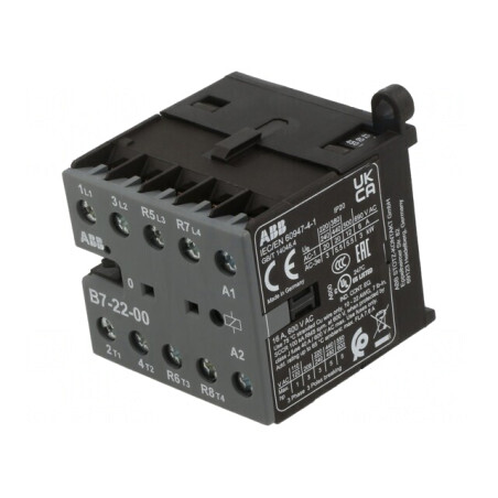 Contactor 4-poli NC x2 NO x2 42VAC 7A Cleme Şurub | Electronic-mag.ro | Componente Electronice