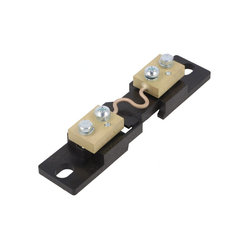 Şunt de curent 20A 100mV pentru şină DIN | Electronic-mag.ro | Componente Electronice