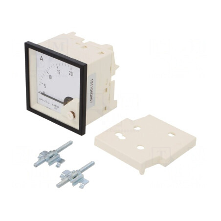 Ampermetru Panou 0-20A True RMS 40-72Hz | Electronic-mag.ro | Componente Electronice