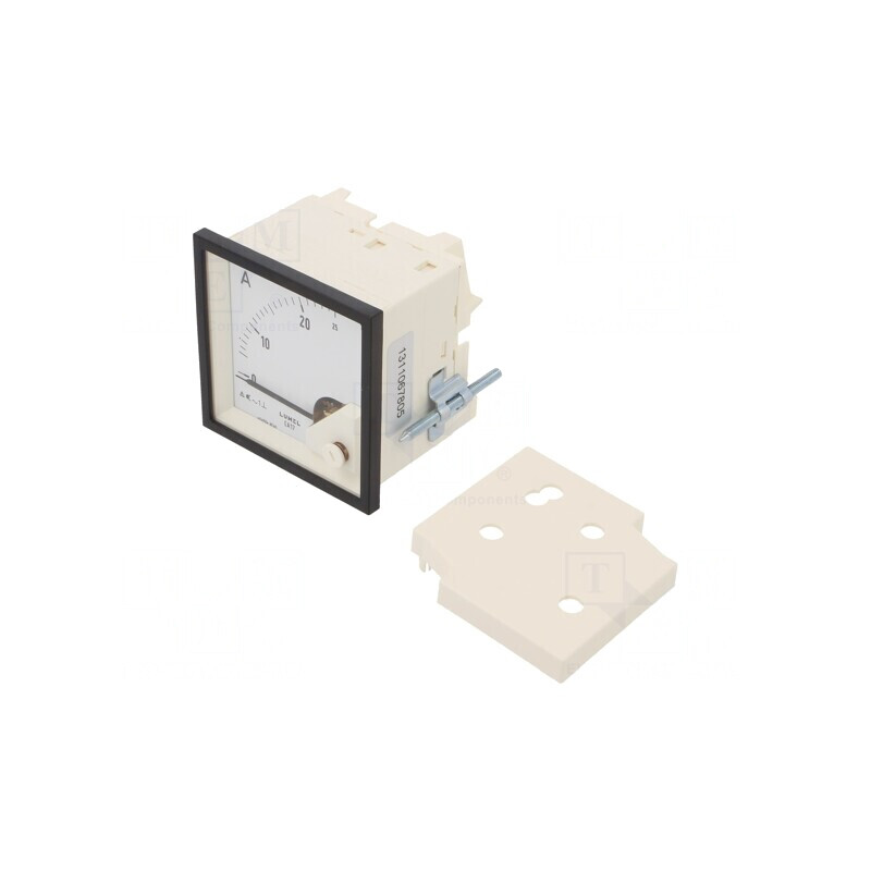 Ampermetru Panou True RMS 0-25A 40-72Hz Clasa 1.5 | Electronic-mag.ro | Componente Electronice