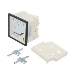Ampermetru pe panou 0-30A True RMS Clasa 1,5 40-72Hz | Electronic-mag.ro | Componente Electronice