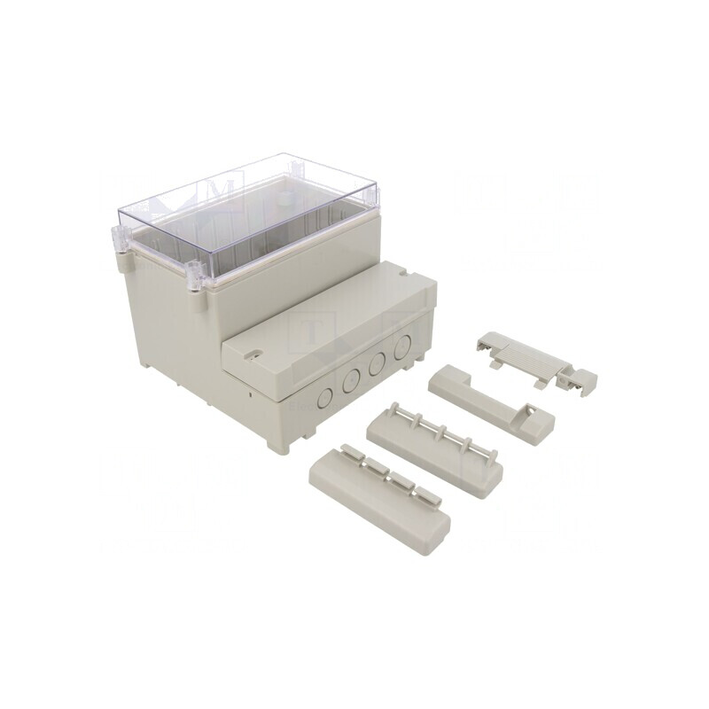 Carcasă montare pe perete ABS gri 166x161x121mm | Electronic-mag.ro | Componente Electronice Carcasă montare pe perete ABS gri 166x161x121mm | Electronic-mag.ro | Componente Electronice