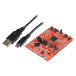 Kit Dezvoltare TI MSP430 cu Documentație, Cablu USB și Placă Prototip | Electronic-mag.ro | Componente Electronice