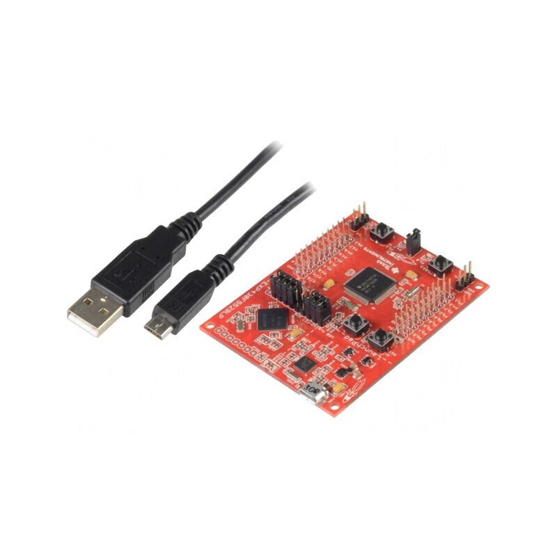 Kit Dezvoltare TI MSP430 cu Documentație, Cablu USB și Placă Prototip | Electronic-mag.ro | Componente Electronice