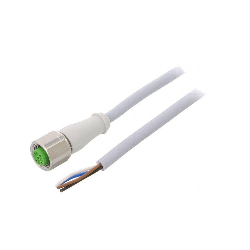 Cablu de conectare M12 4 pini 20m 250VAC | Electronic-mag.ro | Componente Electronice