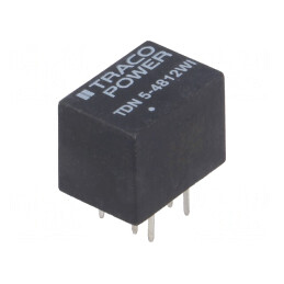 Convertor DC/DC 5W 18-75V la 12V 420mA DIP | Electronic-mag.ro | Componente Electronice