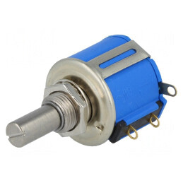 Potentiometru axial multitura 2kΩ 2W linear IP40 | Electronic-mag.ro | Componente Electronice
