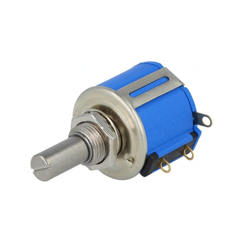 Potentiometru axial multitura 2kΩ 2W linear IP40 | Electronic-mag.ro | Componente Electronice